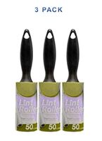 HR MERCHANDISE Heavy Duty Lint Rollers Sheets Best Pet Safe Adhesive Cat and Dog Hair and Lint Pic-up Roller, Clothes, Furniture, Laundry Dust & Lint Combo Removal (3 Pack)