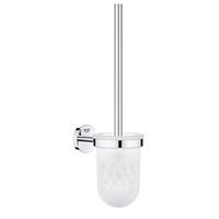 Grohe 40463001 BauCosmopolitan Toilet Brush Set, Starlight Chrome