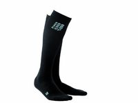 CEP Men's Running O2 Compression Socks (Black - V (17.25-20 inch calf))