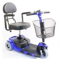 Zipr Roo (Lightweight + Long Range) (Blue, 3 Wheel)