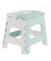 Vacally Folding Step Stool Plastic Foldable Multi Purpose Stool Home Train Outdoor Storage For Kids & Adults, Kitchen Garden Bathroom Collapsible Stepping Stool