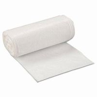 IBS White Trash Bags, 15 Gallon, Extra Heavy, 24" X 32", Case of 500 (SL2432XHW) Category: Commercial Can Liners
