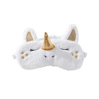Vosarea 3D Unicorn Sleep Mask Cover Lightweight Blindfold Soft Eye Mask for Women Girls (Random Color)