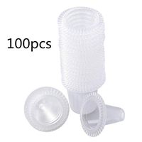 Exceart 100pcs Disposable Thermometer Probe Covers Digital Ear Thermometers Covers Sleeves Replacement Lens Filters for Thermoscan Use