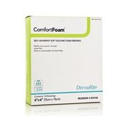 Silicone Foam Dressing ComfortFoam 8 X 8 Inch - Part Number 44880