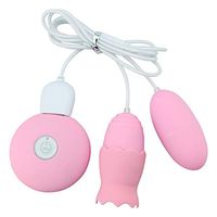 Escolourful Double-Head Vibrant Silicone Remote Control Vibratoe Vi`brãtórs Toy for Women Adult Six Toys for Couples