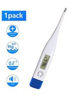 Basal Digital Thermometer - Fast Reading, Auto Turn Off, 1/100th Degree High Precision (1 pcs)