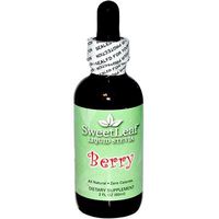 Sweet Leaf Wisdom Stevia Berry Liquid 3x 2 Oz