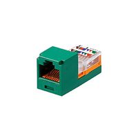 Panduit Mini-Com Cat5 Jack Module (T568B), Green CJ588BGR