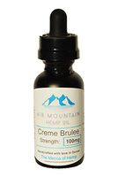 Air Mountain Hemp Oil [Creme Brulee] [Strength: 100mg] - Anxiety Relief - Social Anxiety Relief - Depersonalization Relief
