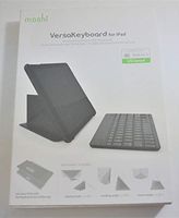 Moshi VersaKeyboard Case for iPad Air 2 - iPad Bluetooth Keyboard and Case - Metro Black