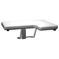 ASI Folding Shower Seat with Sponge Cushion, Right Hand Seat