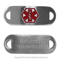 Fashion Alert Medical ID Tags - Memory Impaired