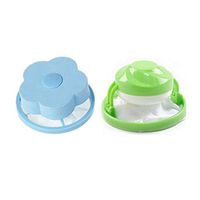 Lint Filter Bag,Washing Filter Bag Mesh,Reusable Floating Pet Fur Catcher Filtering Hair Removal Device Wool Cleaning Supplies (2PC A)