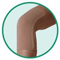 Juzo Orthopedic, Knee Support, Two Lateral Spirals Beige, Size 5