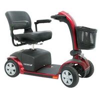 Pride Mobility 9 4-Wheel Scooter,(45-1/2" L x 22-1/4" W), 300 lb Weight Capacity