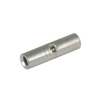 Del City Non-Insulated Butt Connector, Solid Barrel, 16-14 Ga (100 Per Quantity)