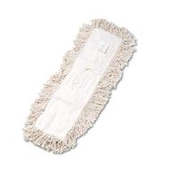 UNS1336 - Industrial Dust Mop Head, HyGrade Cotton, Keyhole Style, 36w x 5d