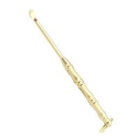 Handmade Brass Ear Wax Removal Spoon Cleaning Ears Tool Ear Pick Cleaner Keychain Key Ring Pendant