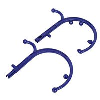 2Pcs/Set Trigger Point Body Neck Self Massage Stick Hook Ther acane Massager Pressure Relief Therapeutic Tool,2