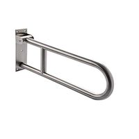 Hong Tai Yang XF Bathroom Safety Rails, Foldable Stainless Steel Anti-Skid Support, Bathroom Elderly Handicapped Pregnant Women Assisted Handle, Punching Installation (Color : Sanding)