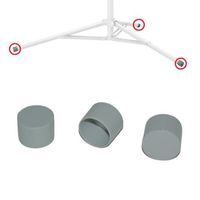 Wondershade Replacement Parts Ultimate Leg Caps for Tripod Base