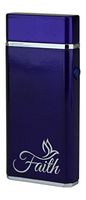 Electric Dual Arc Lighter Rechargeable USB Cigarette Lighter Plasma Flameless Windproof Lighter for Cigar,Candle,Cigarette (Purple)