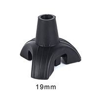 signmeili Self Standing Cane Tip, Walking Stick Tip Anti-Slip Rubber Foot Pad Sturdy Non-Slip Rubber Tripod Quad Six-Tipped Various Models Won't Scuff Floors, Adds Stability to Your Walking Cane