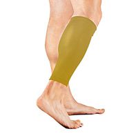 Calf Guard Sleeves Yellow Sports Calves Guards Sleeves for Running, Basketball, Baseball, Football