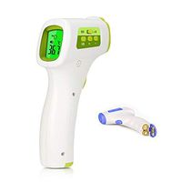 Digital Infrared Forehead Thermometer Non-Contact Digital Thermometer with Fever Alert Function, 3 in 1 Digital Infrared Thermometer for Baby, Adults and Surface of Objects