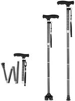 Wolong Soft Grip Comfort Height Adjustable Crutches with Handle