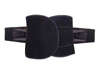 QQA Men Body Shaper Sweat Belt Waist Trimmer Sport Lose Weight Abdomen Sweat Belts,Black,XL