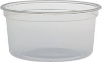 Solo MN12-0100 12 oz Translucent Polypro Plastic Deli Container (Case of 500)