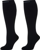 Men/Women Knee High Compression Socks X-Large Black