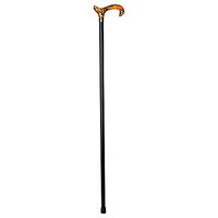 Acrylic Derby Handle Cane Color: Orange