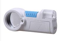 12X Magnifying Glass,Handheld Strong Magnifying Glass with Double LED Light, Best Size Illuminated Magnifier for Reading,Inspection,Exploring,Hobbies and Currency Detecting