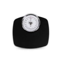 Arrive 180 kg Health Precision Floor Scales Household Mechanical Scales Upscale Body Weighing Scale Spring Balance,Black