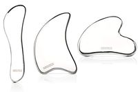 Stainless Steel IASTM Gua Sha Scraping Body Massage Soft Tissue Tools, Myofacial Release Tool, Physical Therapy Tools(3 PCS)