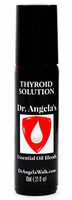 Dr. Angela Walk Thyroid Solution Essential Oil Blend | 100% Pure Therapeutic Grade Frankincense, Myrrh, Lemongrass, Clary Sage & Clove| Organic Coconut Oil All-Natural Support | 10ml Roll-On Bottle