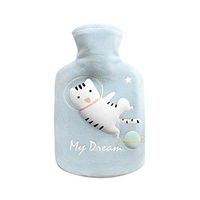 Cute Cartoon Plush Hot Water Bottle,Lumumi Baby Hand Warmers Water Bag Multi-Function