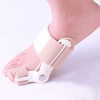 UUK 1PC Flexible Footful Hallux Valgus Corrector Updated Big Toe Bunion Day Night Splint Straightener Aid Protector Podiatrist Treatment,S