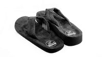 Jacked Up - Sandals with Heel Lift for Leg Length Discrepancy - Black - Mens 7 : Womens 8 - Right Add 16mm (5/8")