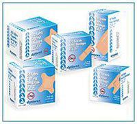 2679776 PT# 3620 Bandage Adhesive Fabric 4 Wing 3x3" Flexible Flesh 50/Bx Made by Dynarex Corporation