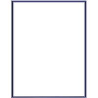 80 Navy Blue Border Letterhead Sheets