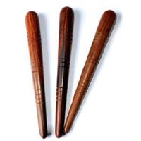 Lot of 3 Thai Traditional Reflexology Foot Massage Stick Massager Red Wood