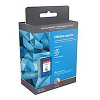 Office Depot(R) Model 57 (C6657A) Remanufactured Color Ink Cartridge
