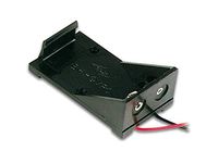 Velleman BH9V Battery Holder for 1 x 9V CELL with Leads, 1 Grade to 12 Grade