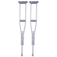 Adult Crutches, Underarm Stainless Steel Crutch Thickened Handle Disabled Walker, Suitable for The Elderly and People with Reduced Mobility.