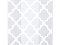 Christmas Print Cello Bags - Geo Tiles White 3-1/2x2x7-1/2" Cello Bags 1.2 mil (3 Packs; 100 Bags Per Pack) - WRAPS-C1BGTW