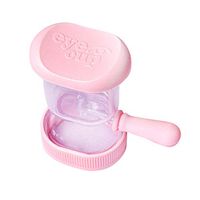 Healifty Eye Wash Cup Silicone Eye Cleaner Cup Professional Eye Cleaning Tool for Refresh and Clean Tired Eyes Pink
